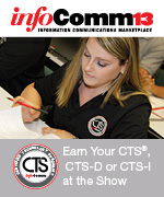 CTS Testing at InfoComm 2013