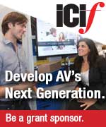 ICIF: Develop AV's Next Generation. Be a grant sponsor.