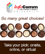 InfoComm University Choices (banner)